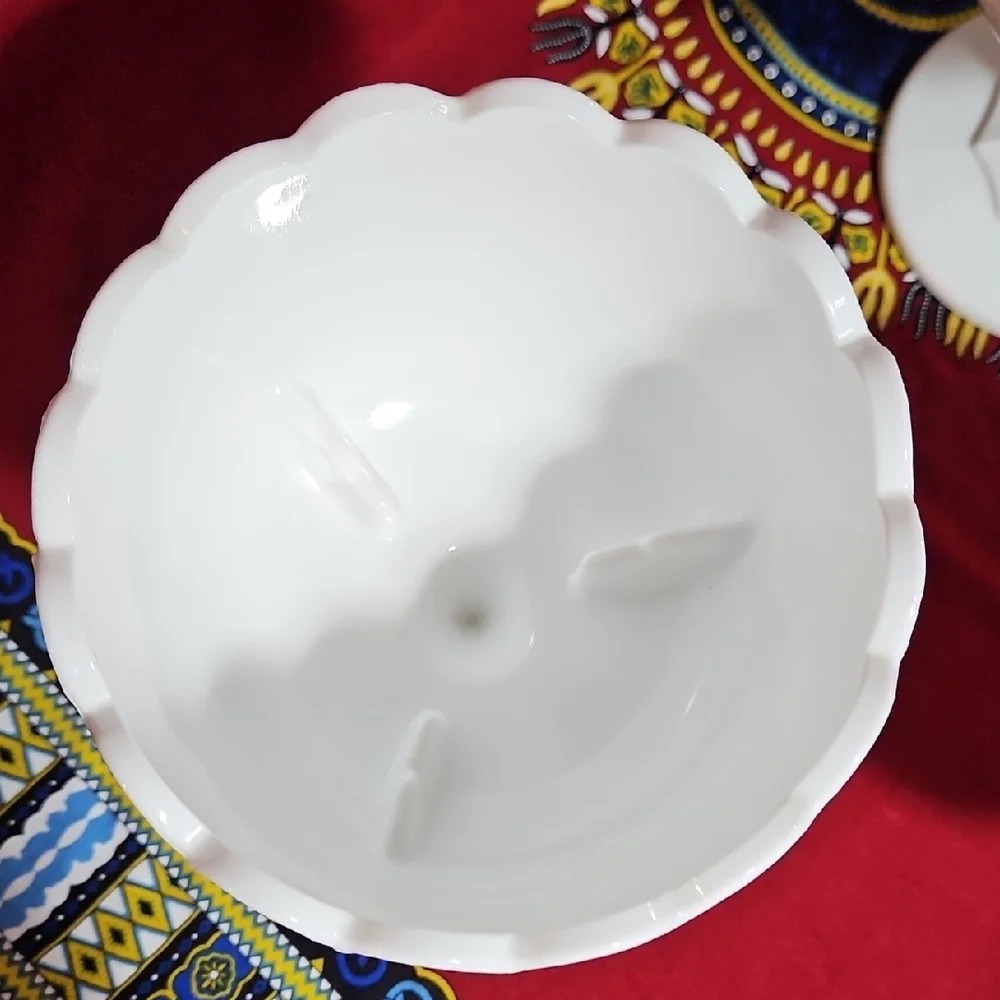 VTG Indiana Milk Glass Graduated Teardrop Compotes COLLECTOR SET OF 3 Wedding
